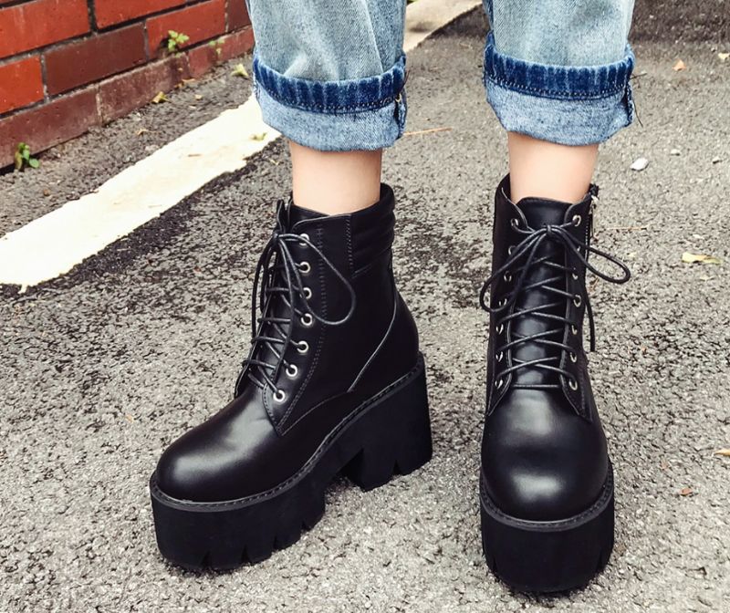 Rocky Dames Laarzen Schoenen - Zwarte schoenen