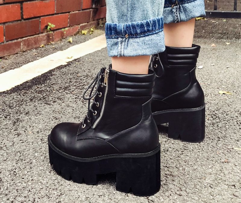 Rocky Dames Laarzen Schoenen - Zwarte schoenen