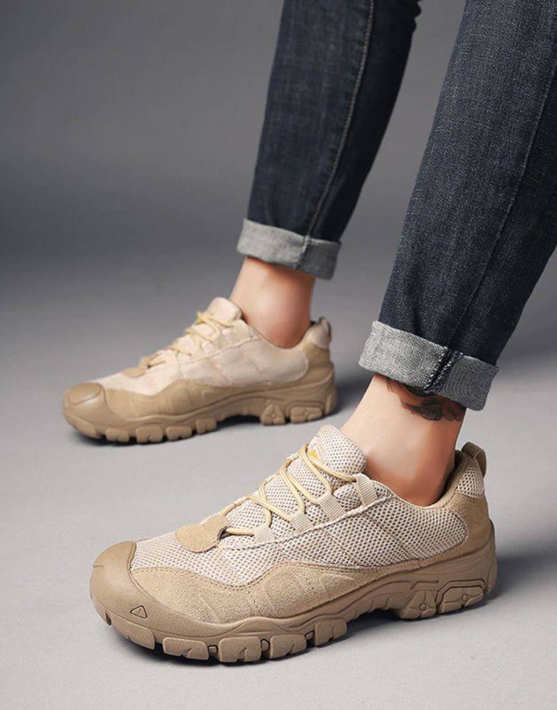 Rococo Heren Sneakers - Zand
