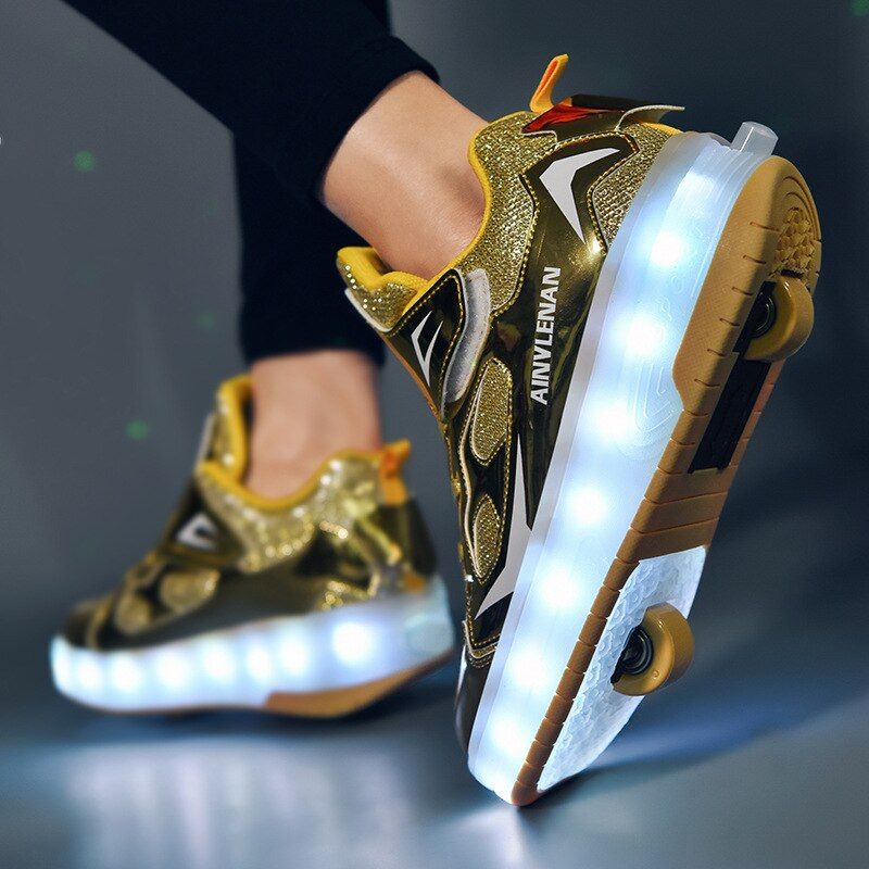 Rodolfo Jongens Roller Sneaker - Zwart