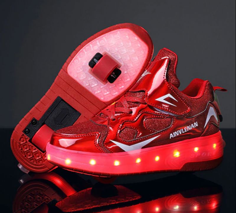 Rodolfo Jongens Roller Sneaker - Zwart