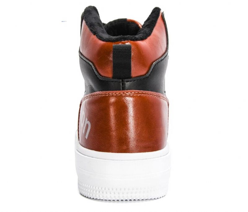 Rodon Heren High Top Sneaker - Bruin