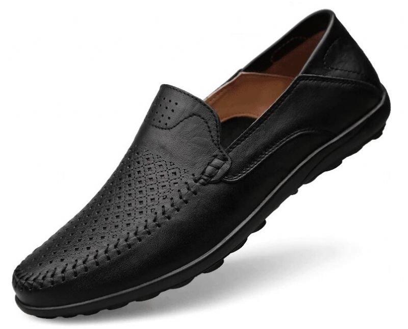 Rodrygo Heren Loafer Casual Schoenen - Zwart