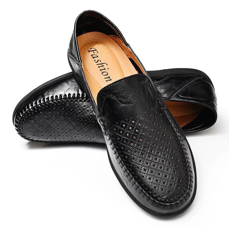 Rodrygo Heren Loafer Casual Schoenen - Zwart