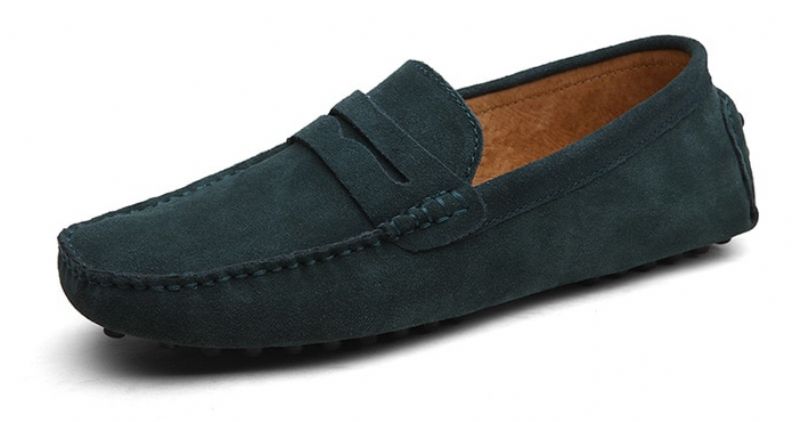 Roger Heren Loafer Schoenen - Blauw