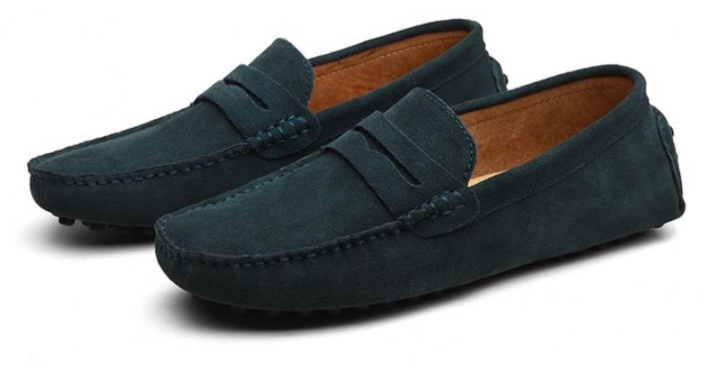 Roger Heren Loafer Schoenen - Blauw