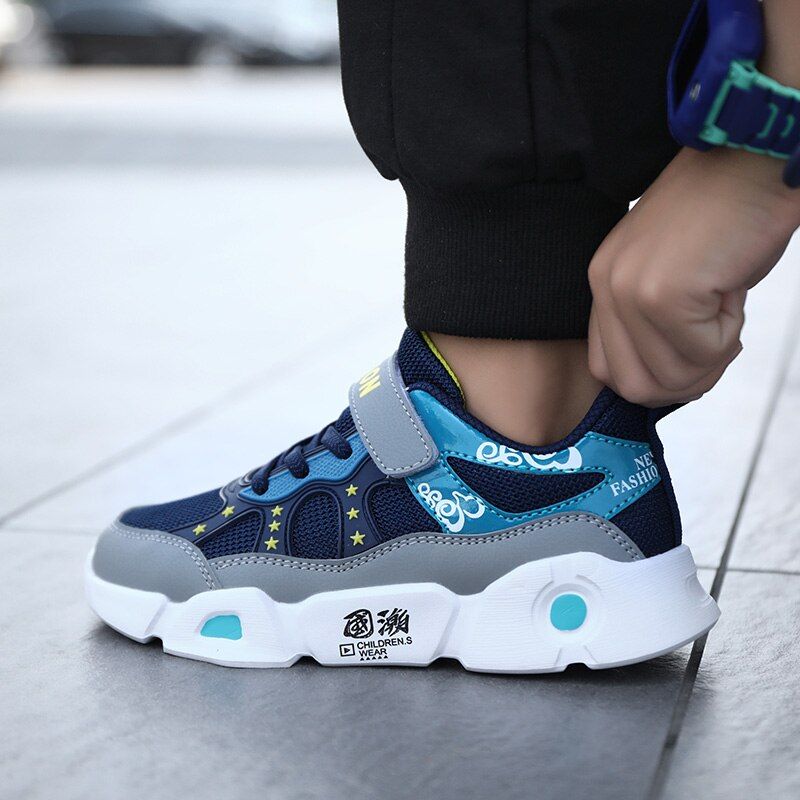 Roger Jongens Hardloopschoenen - Blauw