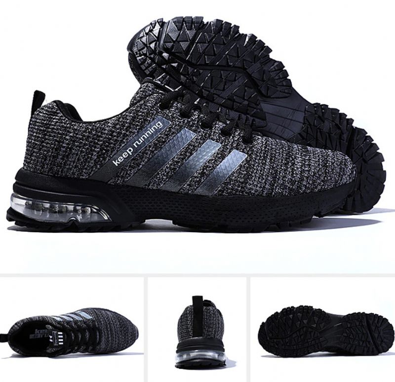 Rogers Heren Tennisschoenen - Zwart