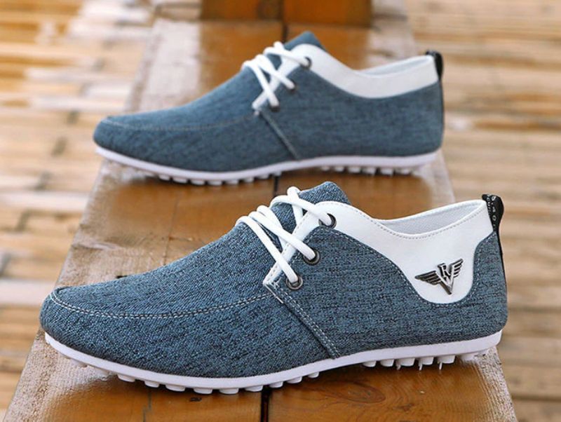 Rohan Heren Loafers Casual Schoenen - Blauw