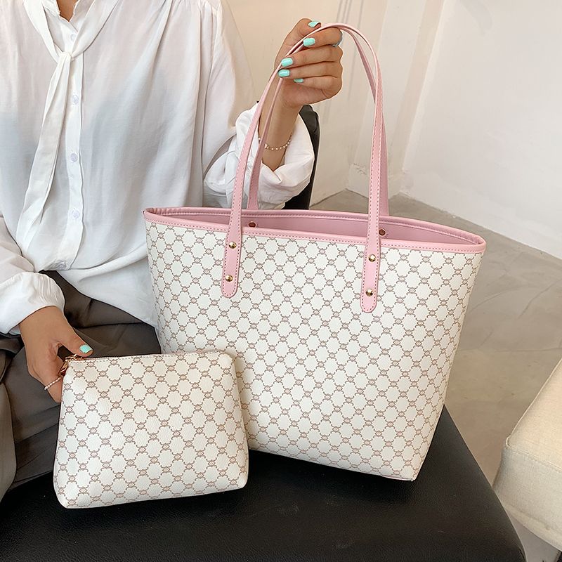 Roman Tote-handtas Voor Dames Met Hoge Capaciteit - Koffie