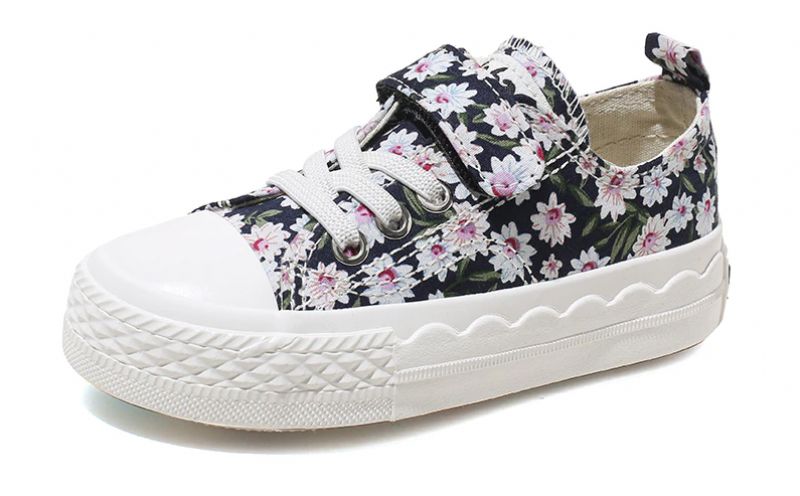 Romelia Casual Sneaker Voor Meisjes - Zwart