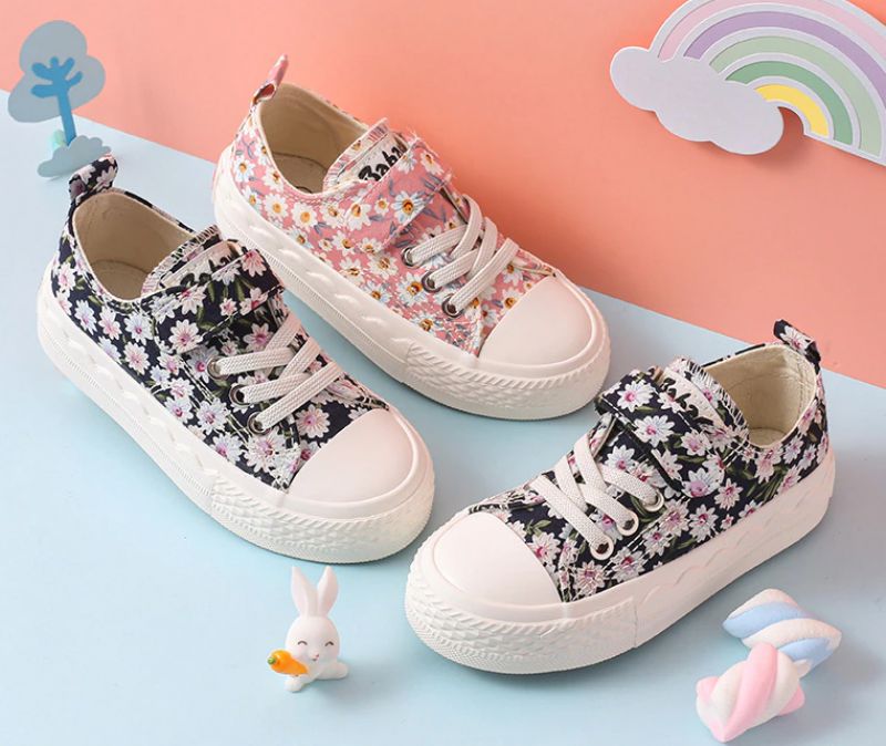 Romelia Casual Sneaker Voor Meisjes - Zwart