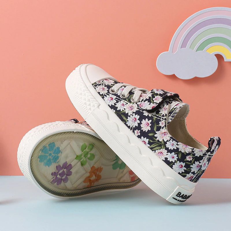 Romelia Casual Sneaker Voor Meisjes - Zwart