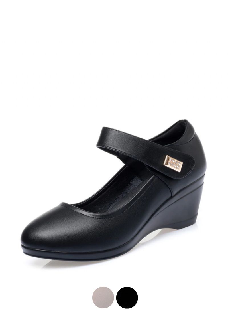 Romelia Dames Hoge Hak Wedges Schoenen