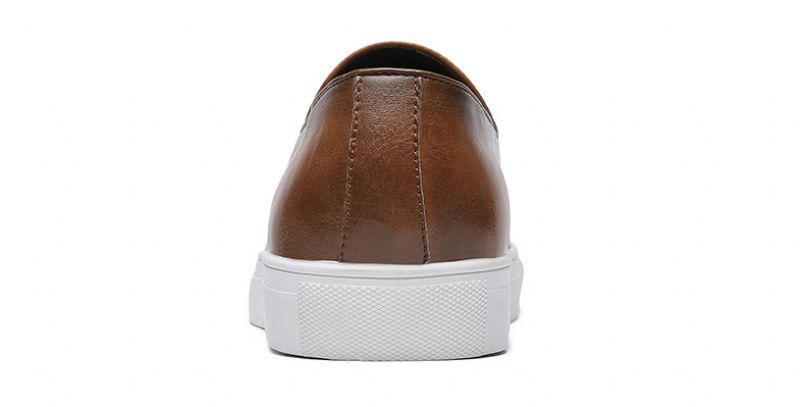 Romero Heren Loafer Casual Schoenen - Bruin