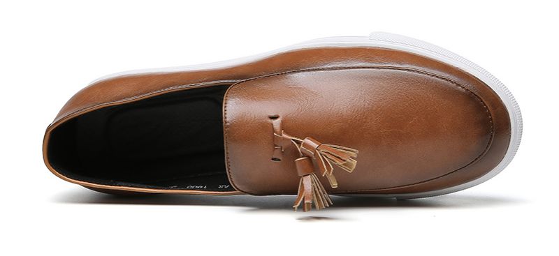 Romero Heren Loafer Casual Schoenen - Bruin