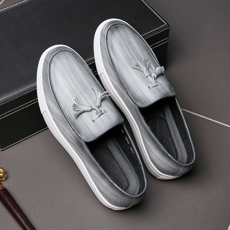 Romero Heren Loafer Casual Schoenen - Bruin