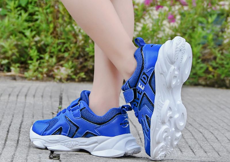 Romero Unisex Kinderen Hardloopschoenen - Zwart