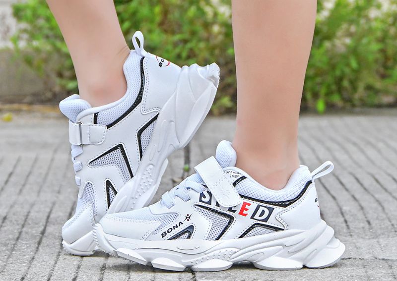 Romero Unisex Kinderen Hardloopschoenen - Zwart