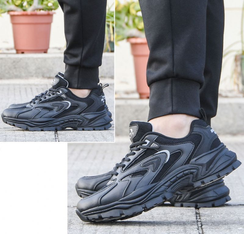 Romeu Heren Casual Sneaker - Zwart
