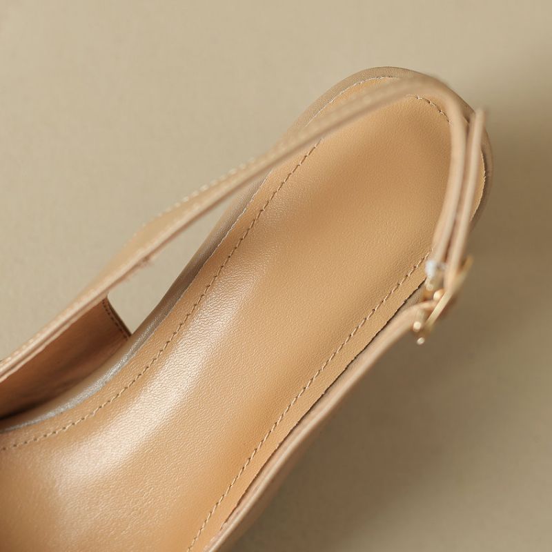 Romina Dames Vierkante Hak Pumps - Ap ricot
