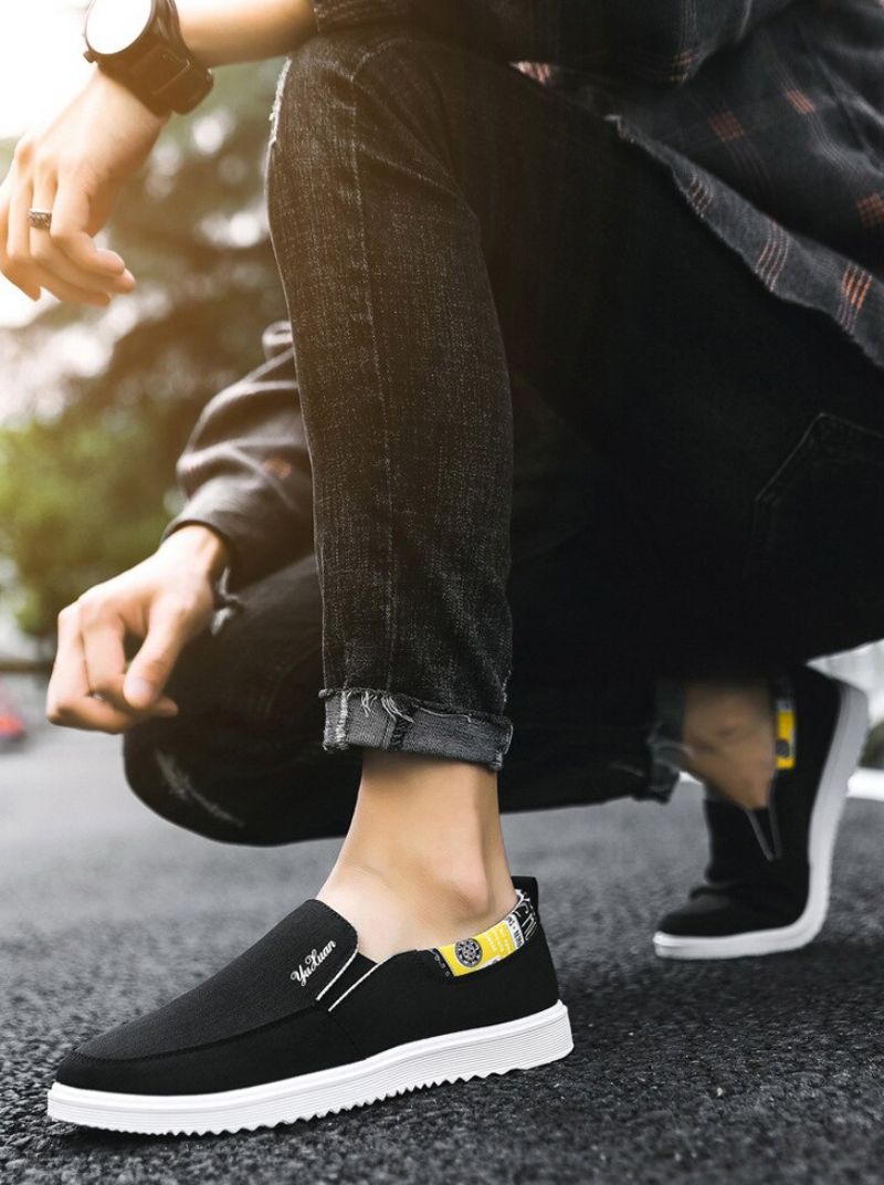 Ronaldo Heren Slip-on Sneakers - Grijs