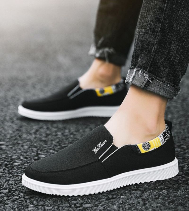 Ronaldo Heren Slip-on Sneakers - Grijs