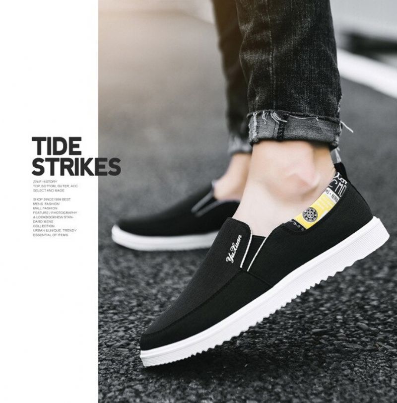 Ronaldo Heren Slip-on Sneakers - Grijs