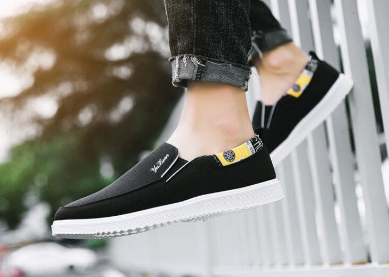 Ronaldo Heren Slip-on Sneakers - Grijs