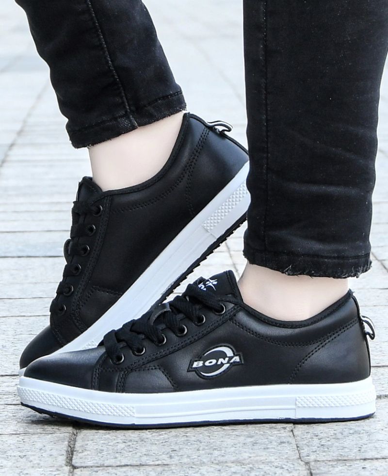 Ronco Dames Platte Sneaker - Zwart