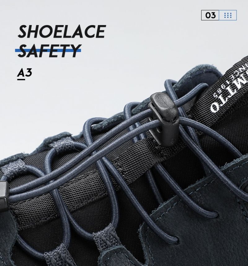 Rorke Heren Hoogwaardige Wandelschoenen - Grijs