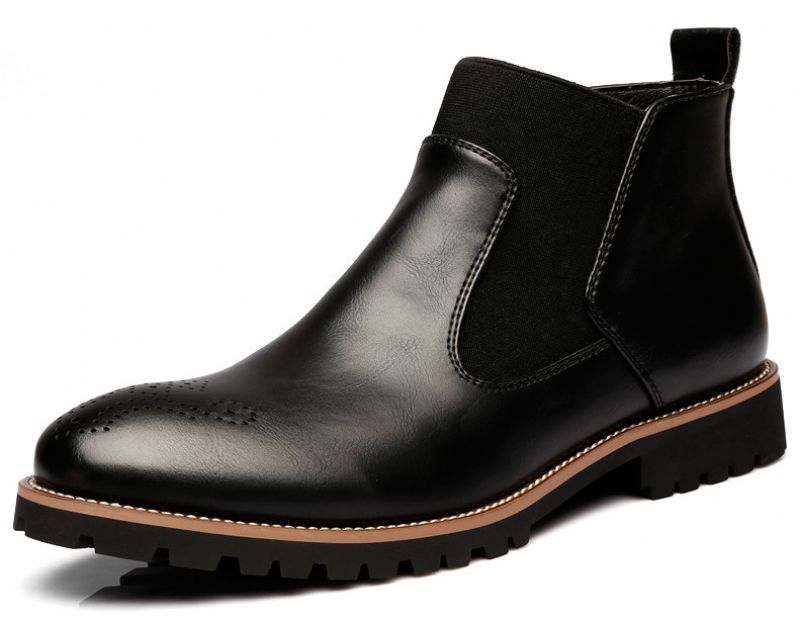 Ros Heren Chelsea Boots - Zwart