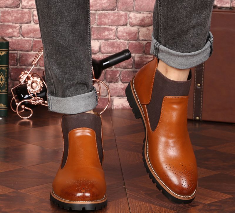 Ros Heren Chelsea Boots - Zwart