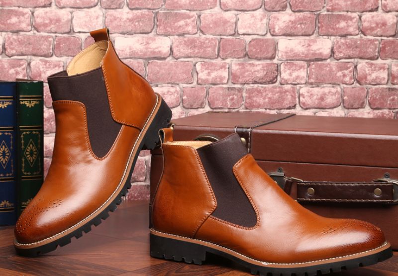 Ros Heren Chelsea Boots - Zwart