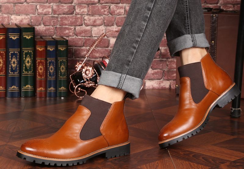 Ros Heren Chelsea Boots - Zwart