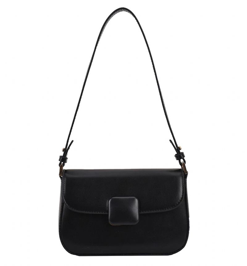Rosales Dames Leren Crossbody Schouder Handtas - Zwart