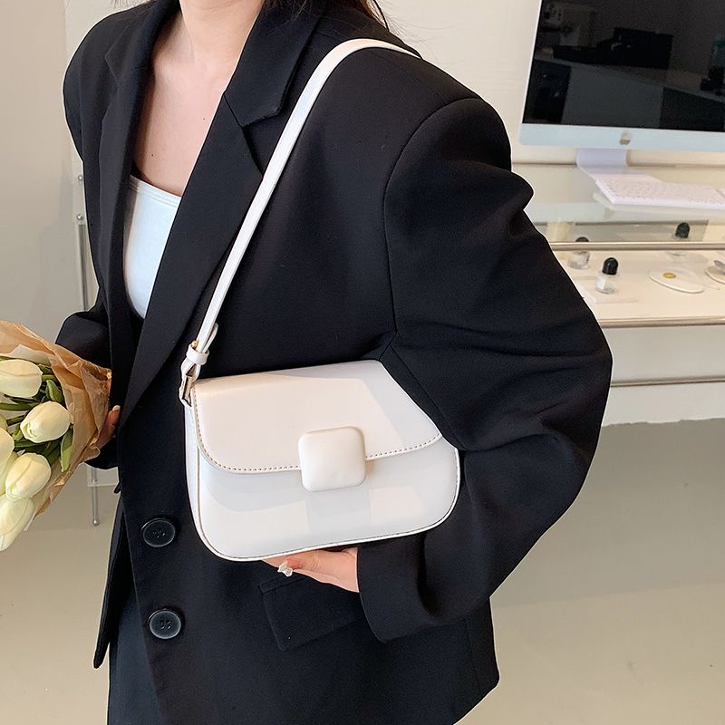 Rosales Dames Leren Crossbody Schouder Handtas - Zwart