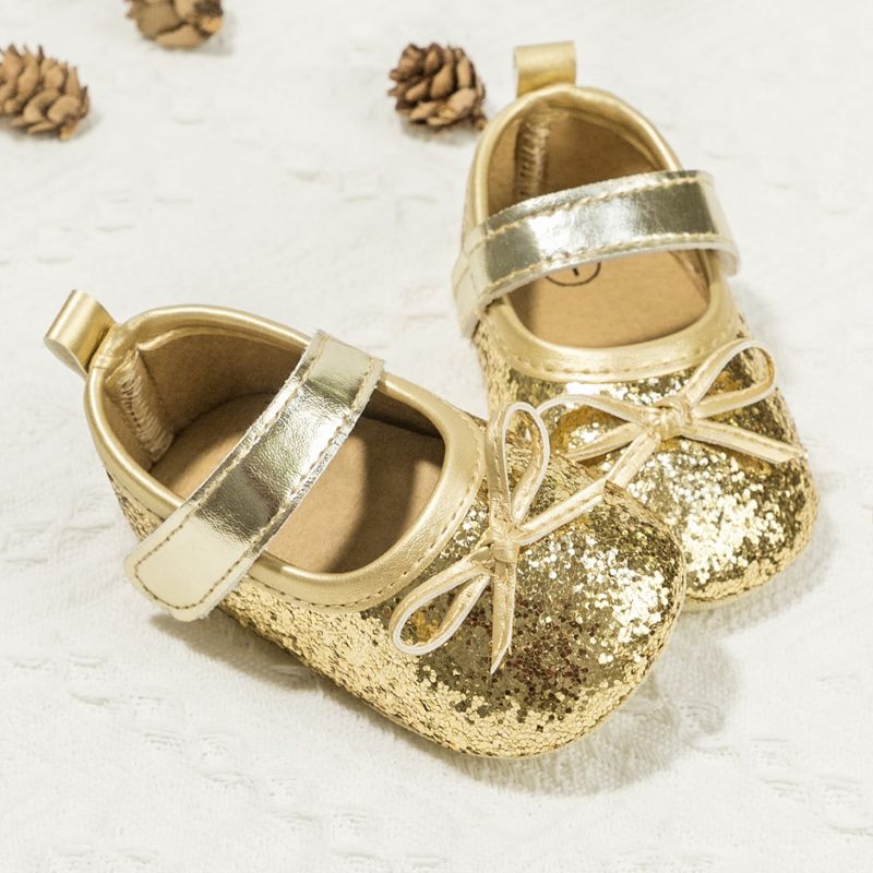Rosalia Baby Platte Schoenen Voor Meisjes - Goud