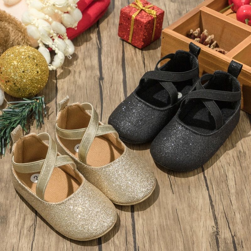 Rosalia Baby Platte Schoenen Voor Meisjes - Goud