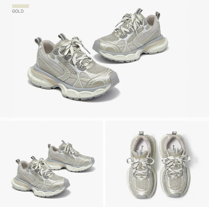 Rosalia Casual Ademende Sneakers Voor Dames - Goud