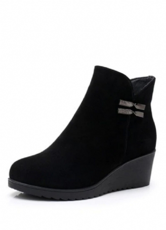 Rosaura Dames Warme Leren Winterlaarzen