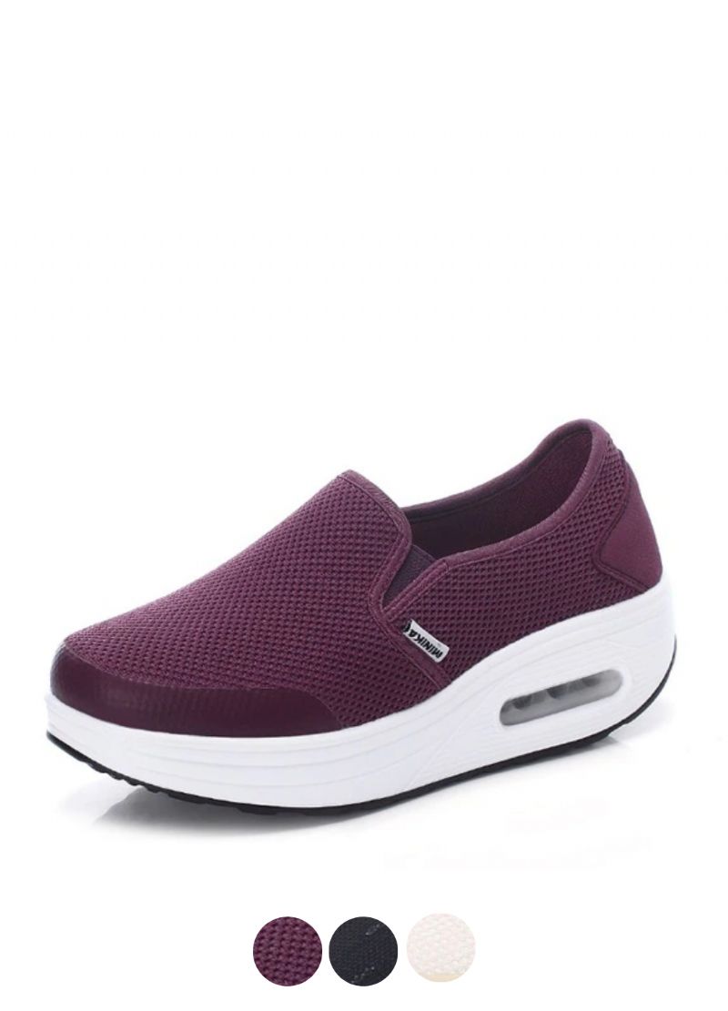 Rosaura Platform Slip-on Wandelschoenen Voor Dames