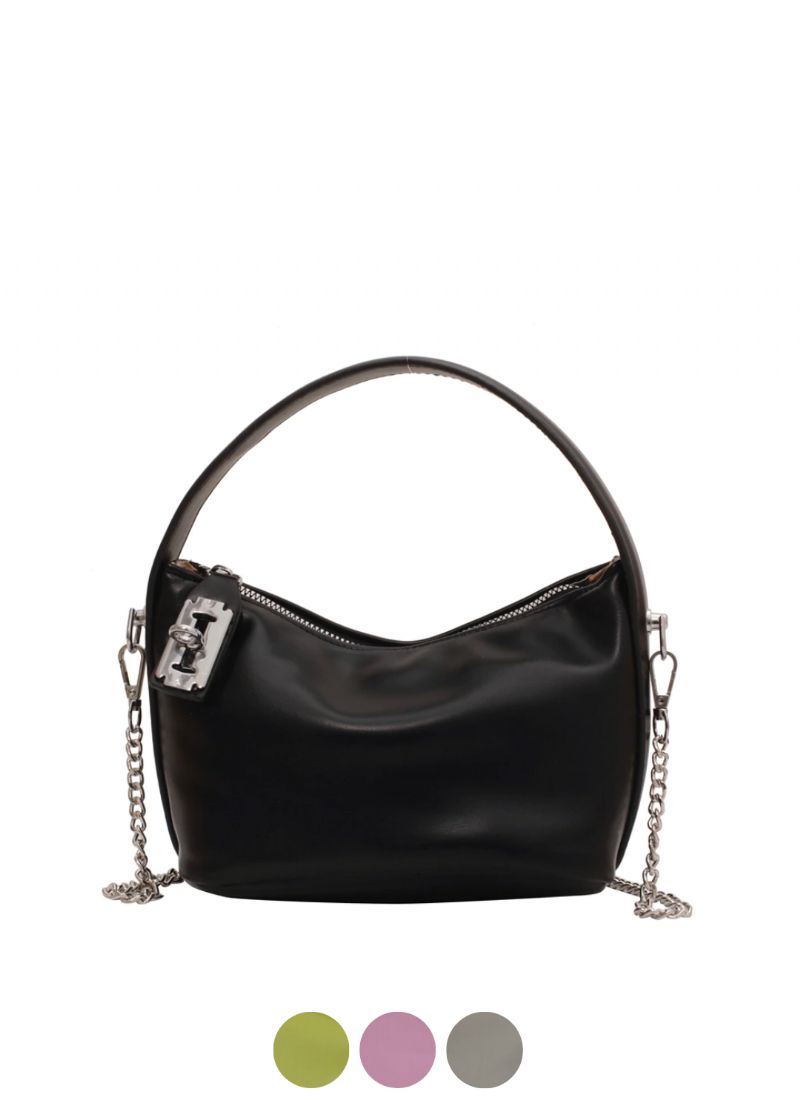 Rosio Dames Kleine Leren Handtas Met Ketting