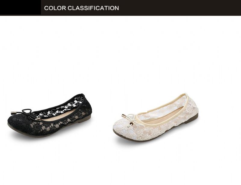 Rosmerta Dames Platte Schoenen - Zwart