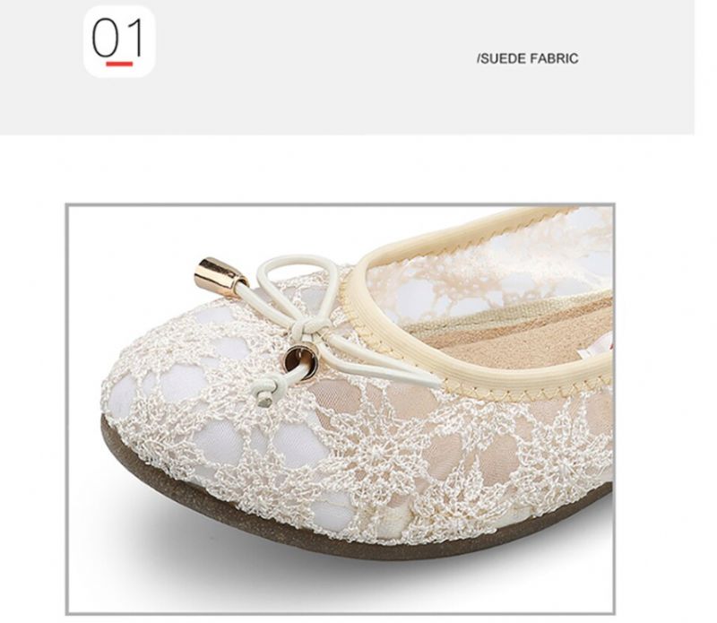 Rosmerta Dames Platte Schoenen - Zwart