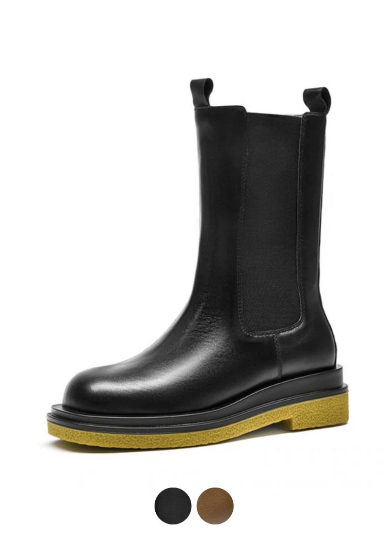 Rosmery Dames Boots Halfhoge Kuit