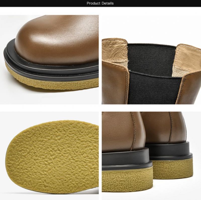 Rosmery Dames Boots Halfhoge Kuit - Zwart