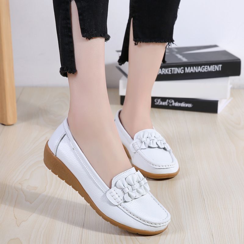 Rosmira Dames Loafer Schoenen - Beige