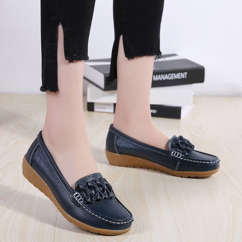 Rosmira Dames Loafer Schoenen - Beige