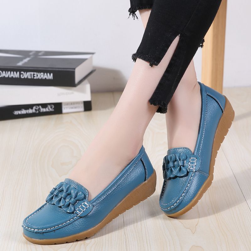 Rosmira Dames Loafer Schoenen - Beige